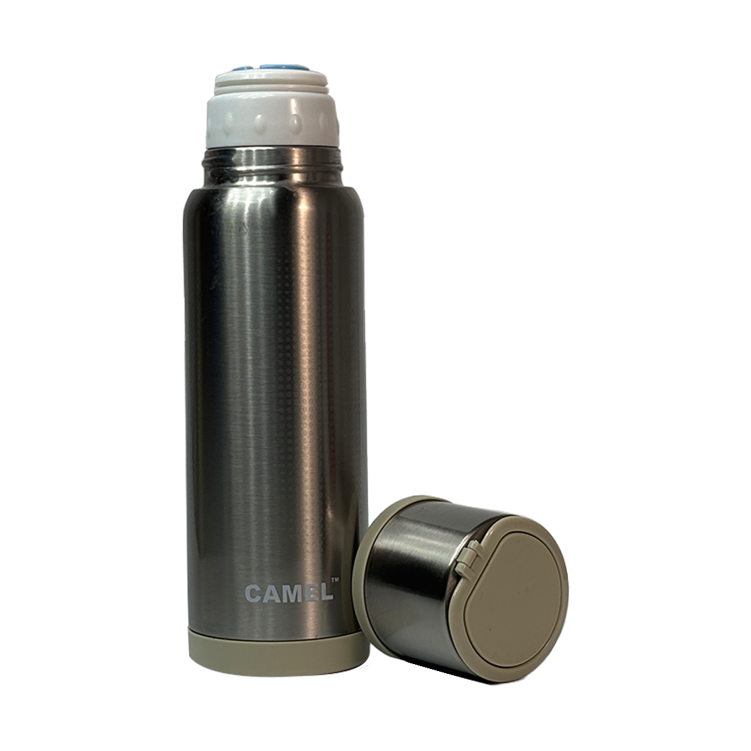 Delight Insulated ThermoFlask Vacuum Thermos Hot Upto 12 Hrs Camel Flasks