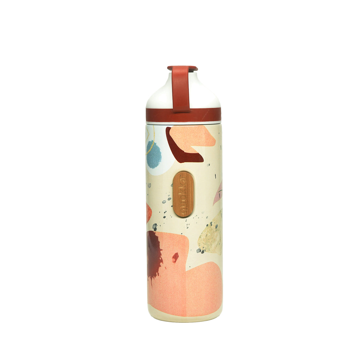 MAGSNAP Vacuum Bottle (Magnetic Feature) Red Abstract