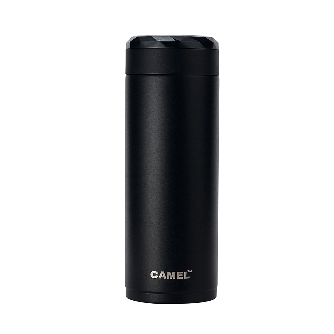 Marvel Stainless Steel Vaccum Insulated Water Bottle - Black
