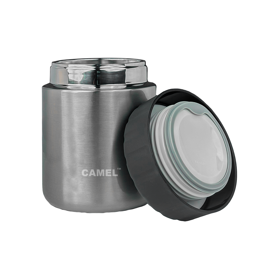 Camel Alpha Twingo Stainless Steel Vacuum Food Jar - Set of 2