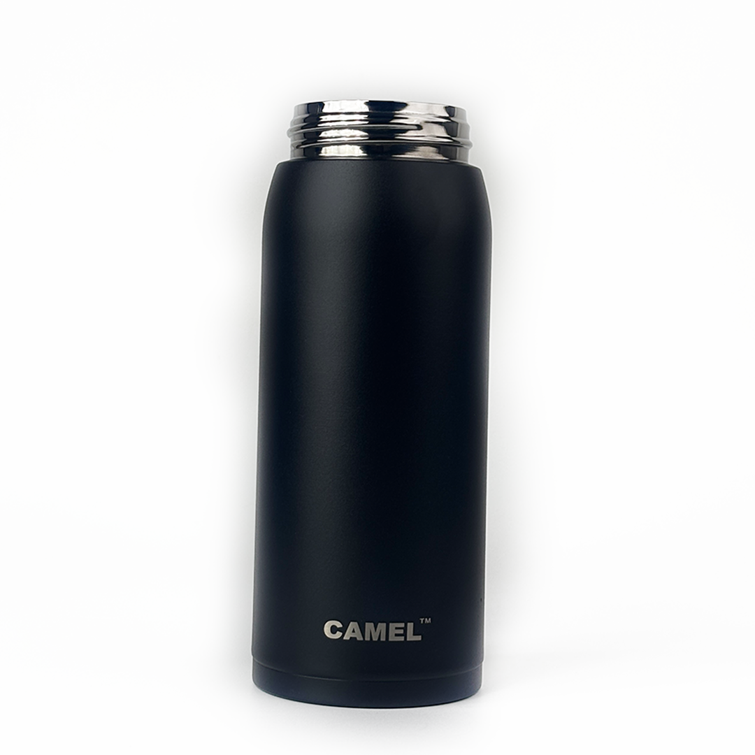 Nova Stainless Steel Double Wall Vacuum Water Bottle - Classic Black