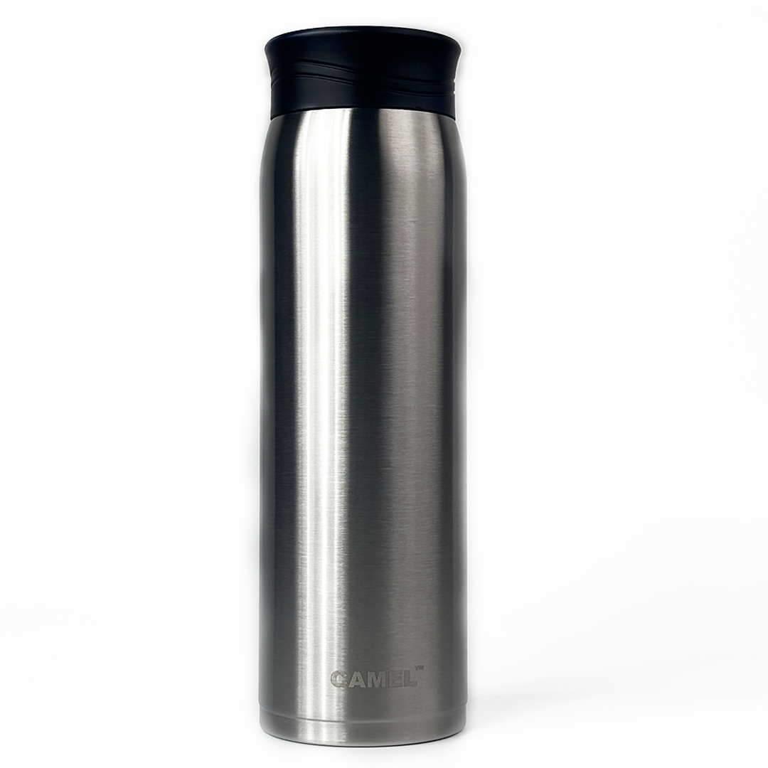 Nova Stainless Steel Double Wall Vacuum Water Bottle - Silver