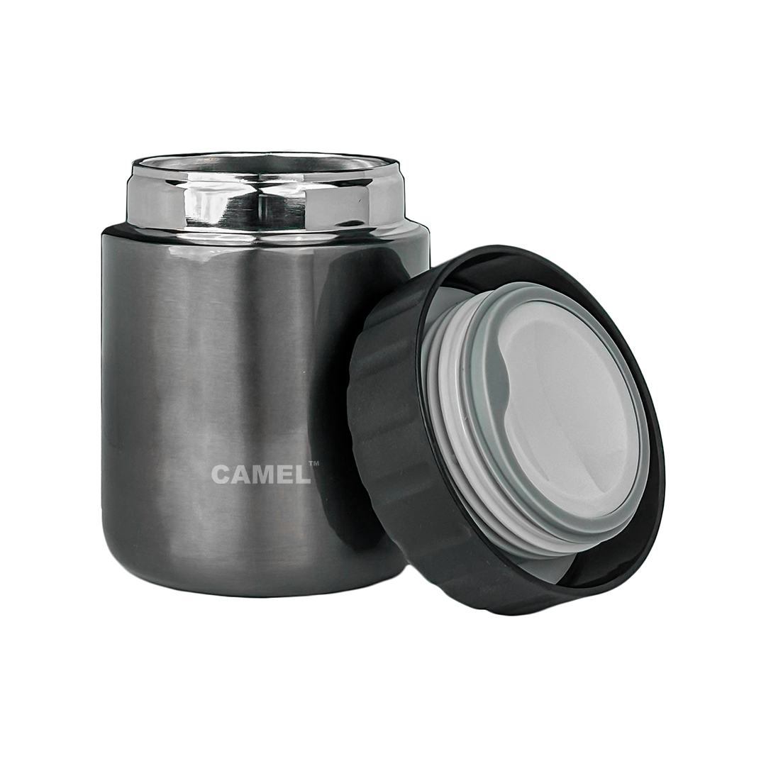 Camel Alpha Twingo Stainless Steel Vacuum Food Jar - Set of 2