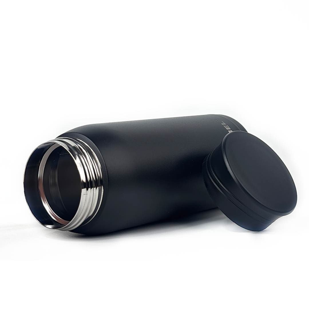Nova Stainless Steel Double Wall Vacuum Water Bottle - Classic Black