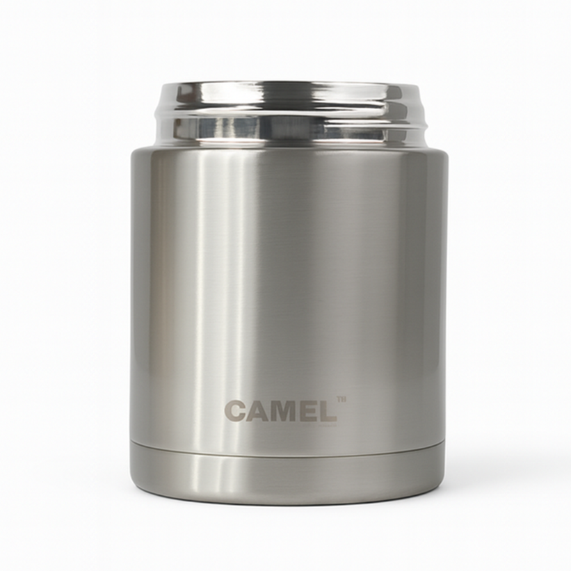Twingo Sambar Jar - 400 ML Stainless Steel Double Wall Vacuum Insulated Food Jar - Set of 2