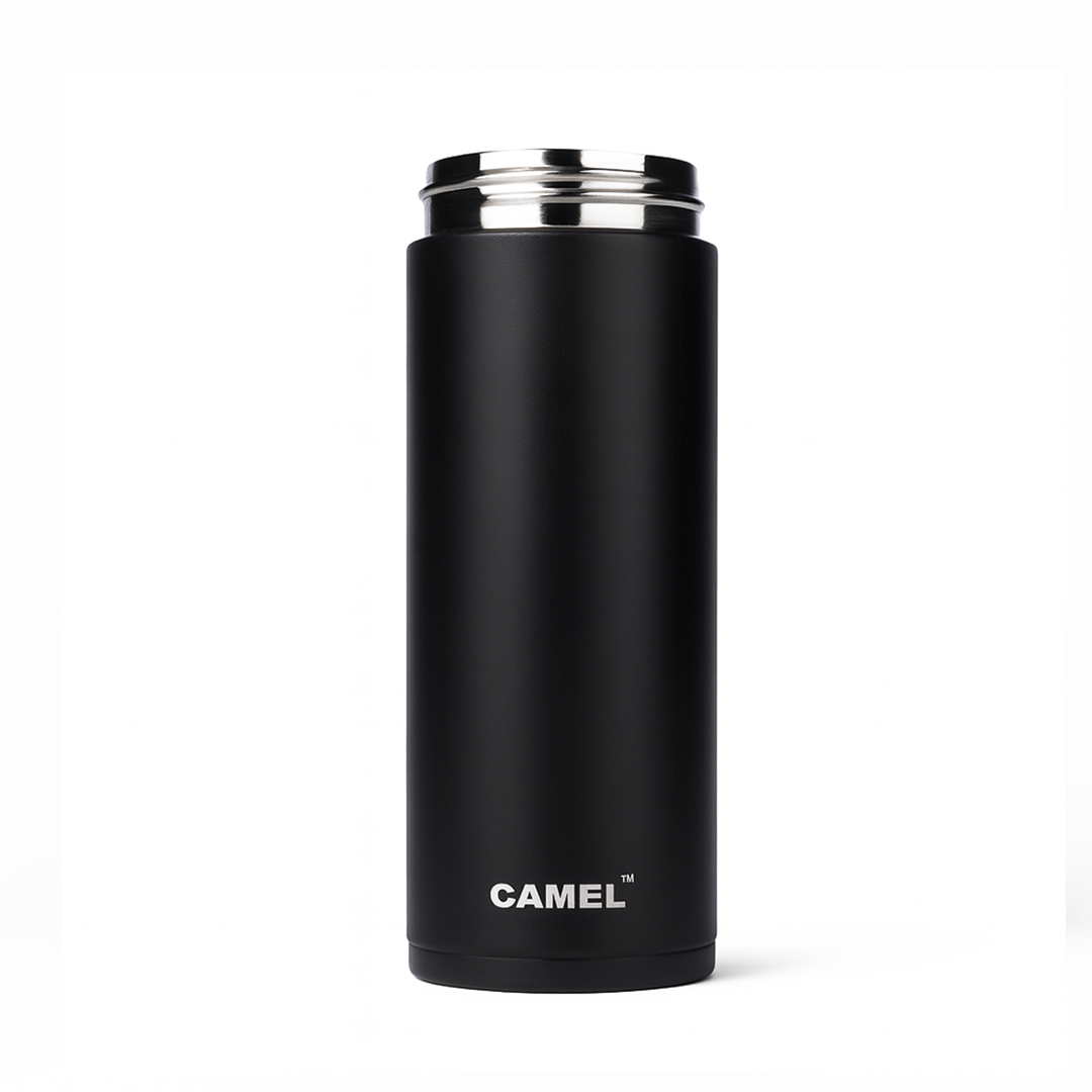 Marvel Stainless Steel Vaccum Insulated Water Bottle - Black