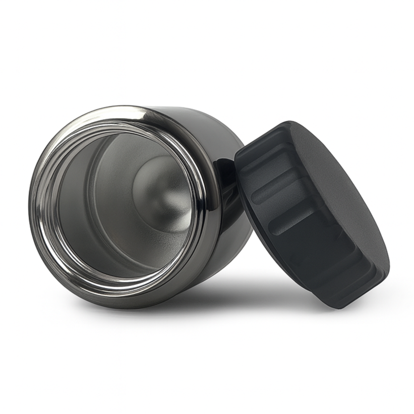 Twingo Sambar Jar - 400 ML Stainless Steel Double Wall Vacuum Insulated Food Jar - Set of 2