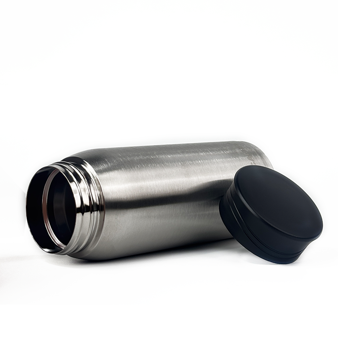 Nova Stainless Steel Double Wall Vacuum Water Bottle - Silver