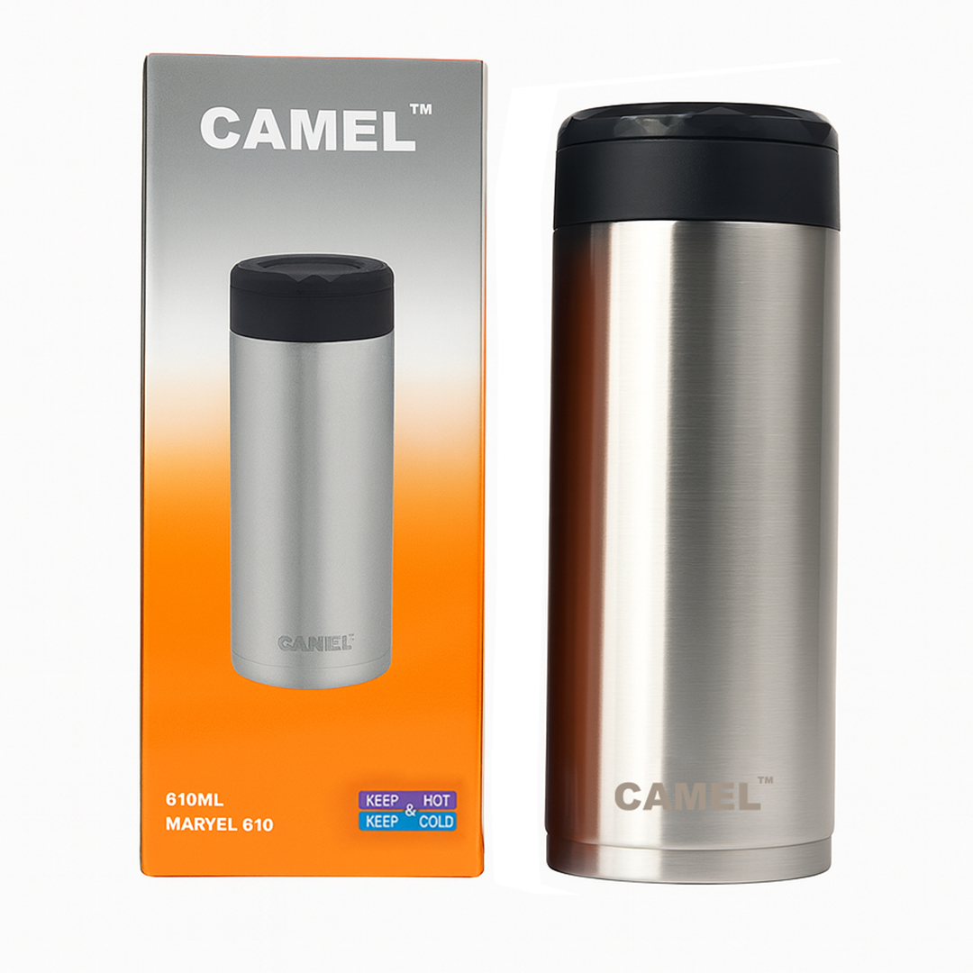 Marvel Stainless Steel Vaccum Insulated Water Bottle - Silver