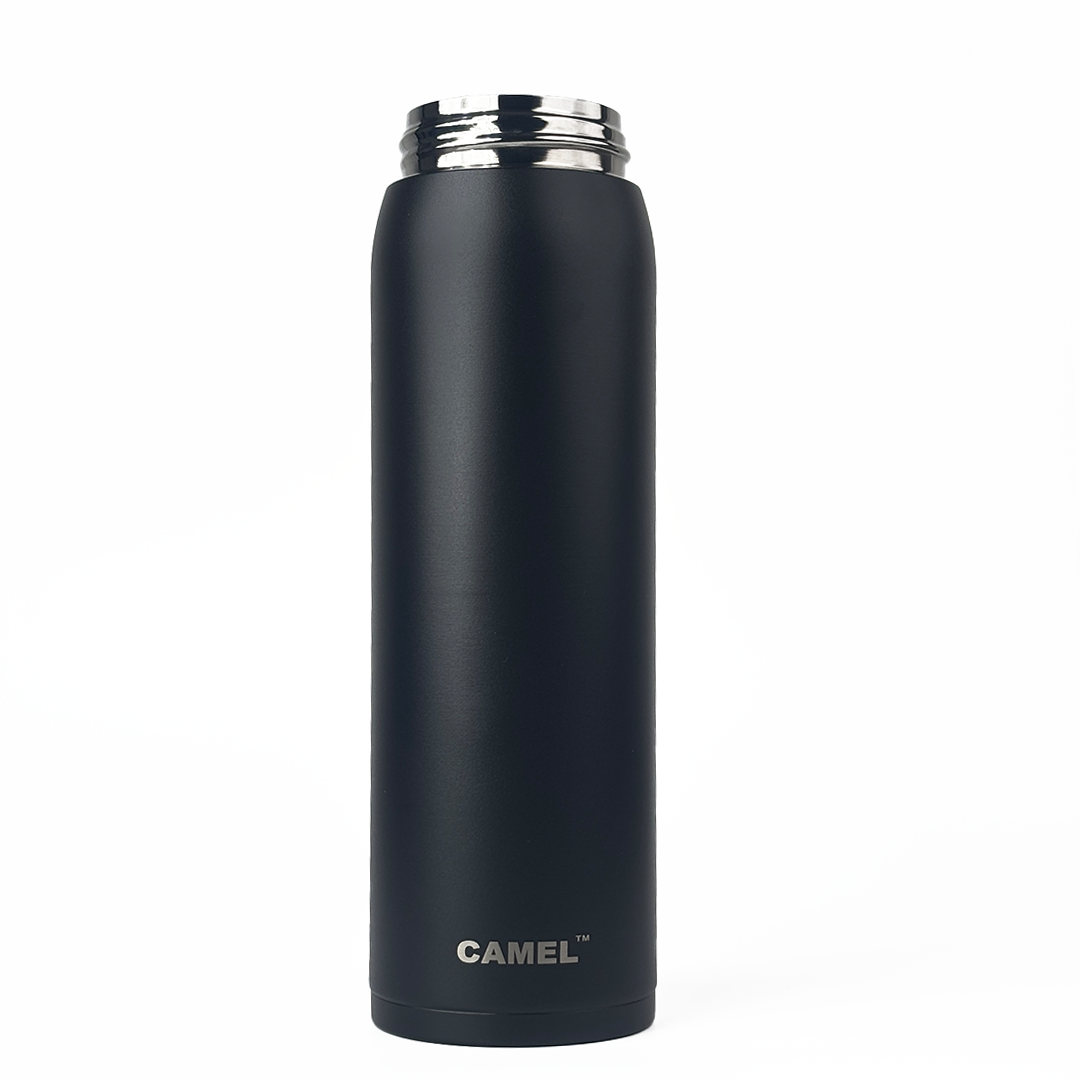 Nova Stainless Steel Double Wall Vacuum Water Bottle - Classic Black