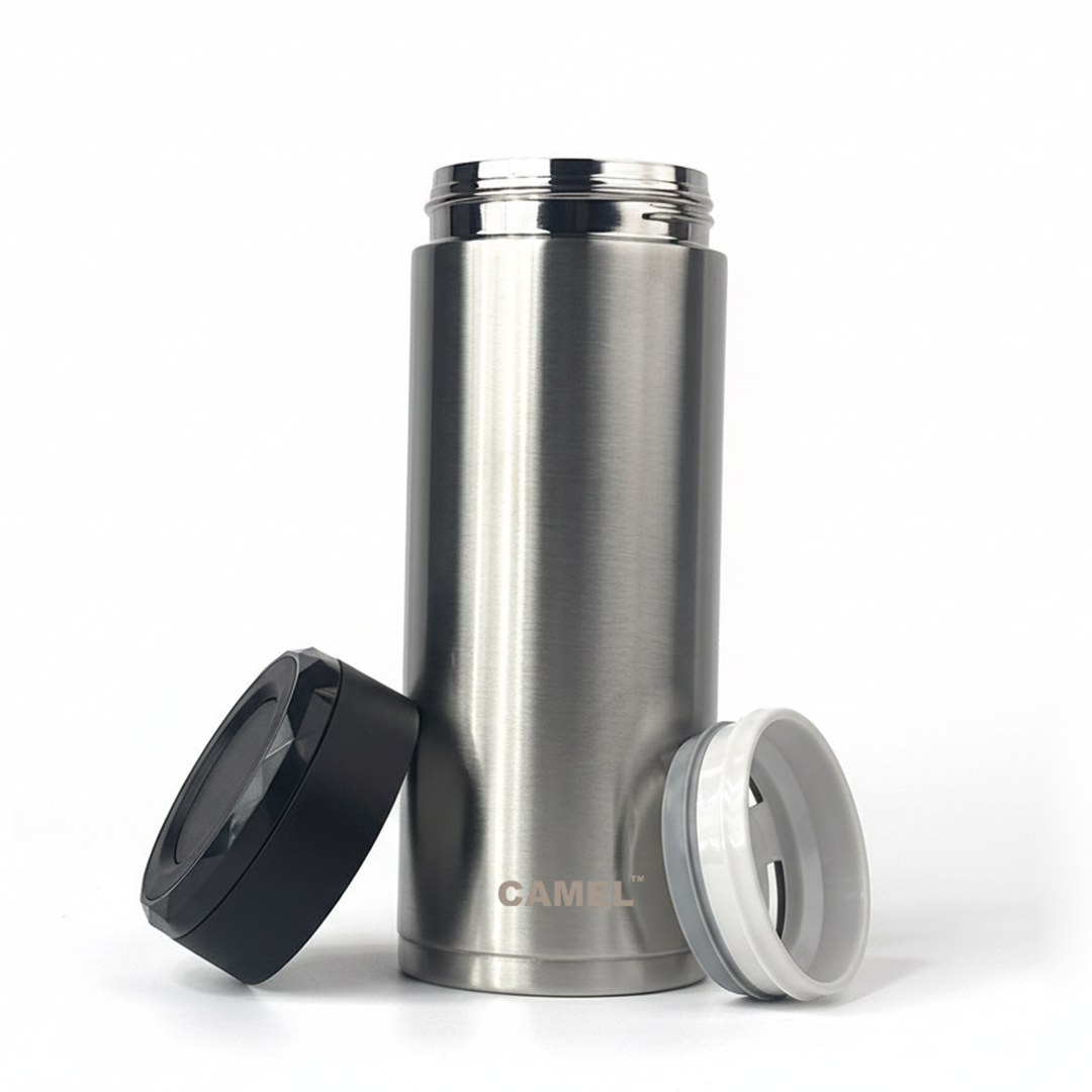 Marvel Stainless Steel Vaccum Insulated Water Bottle - Silver