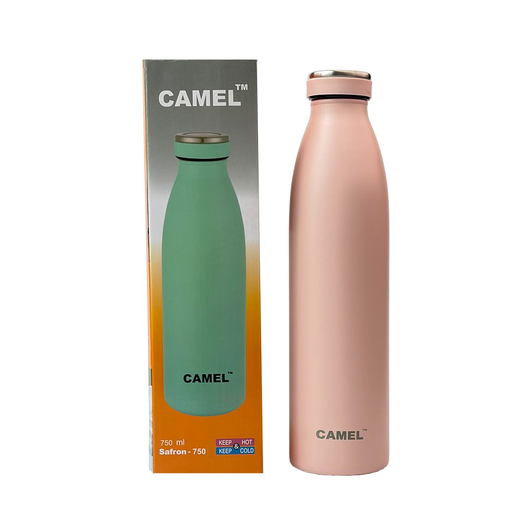 Saffron Vacuum Bottle - Pink