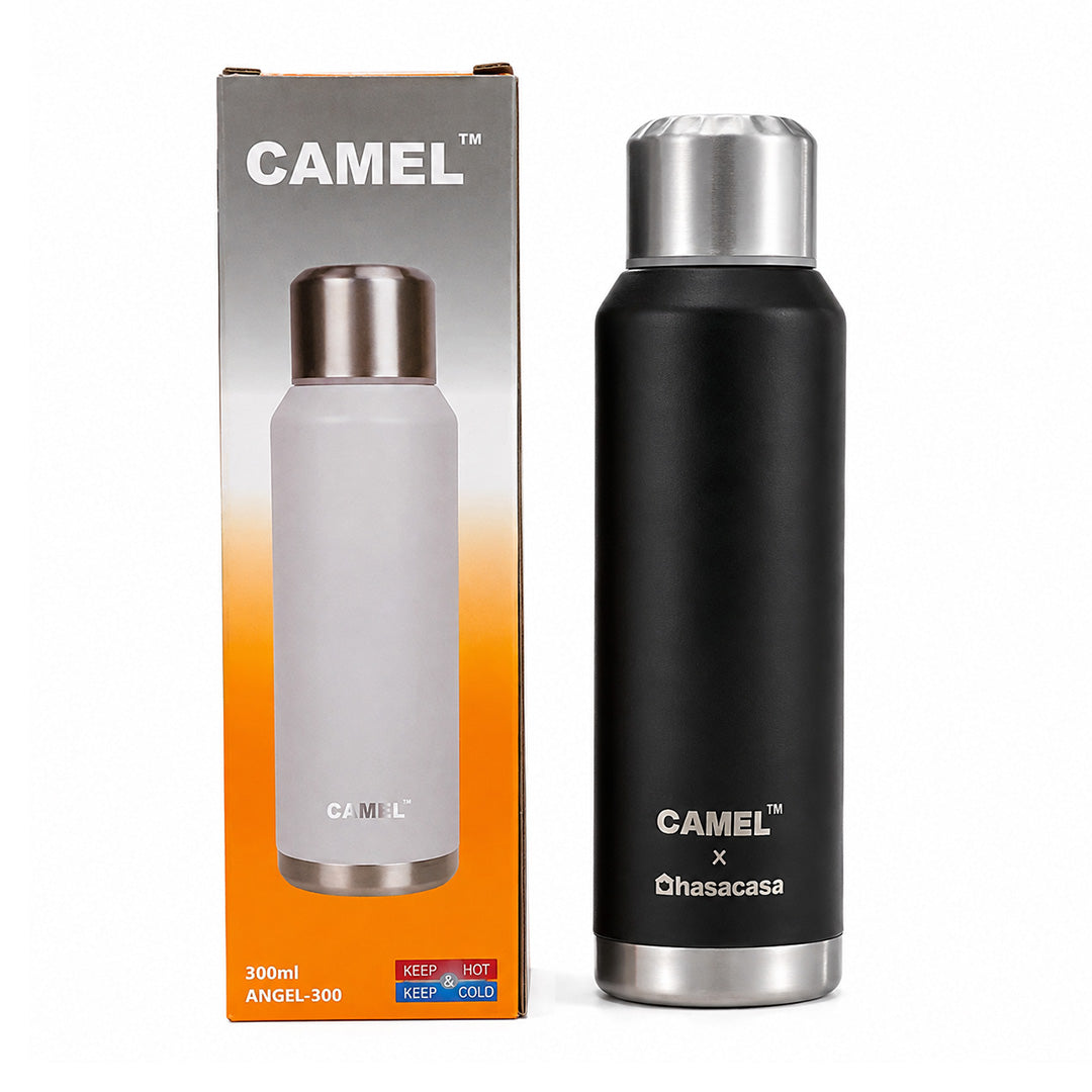 Angel Vacuum Flask – Black