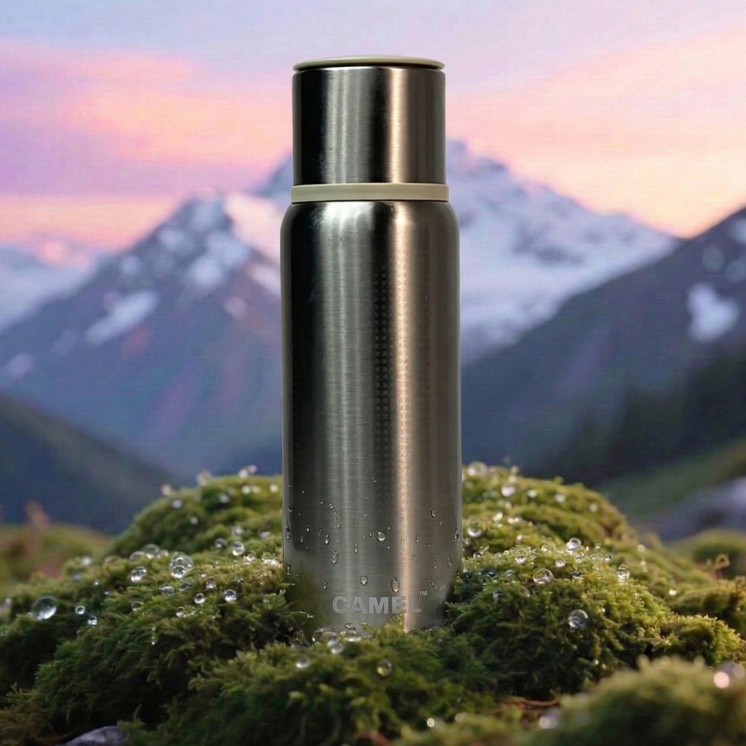 Delight Insulated ThermoFlask Vacuum Thermos - Hot Beverage Upto 12 Hrs