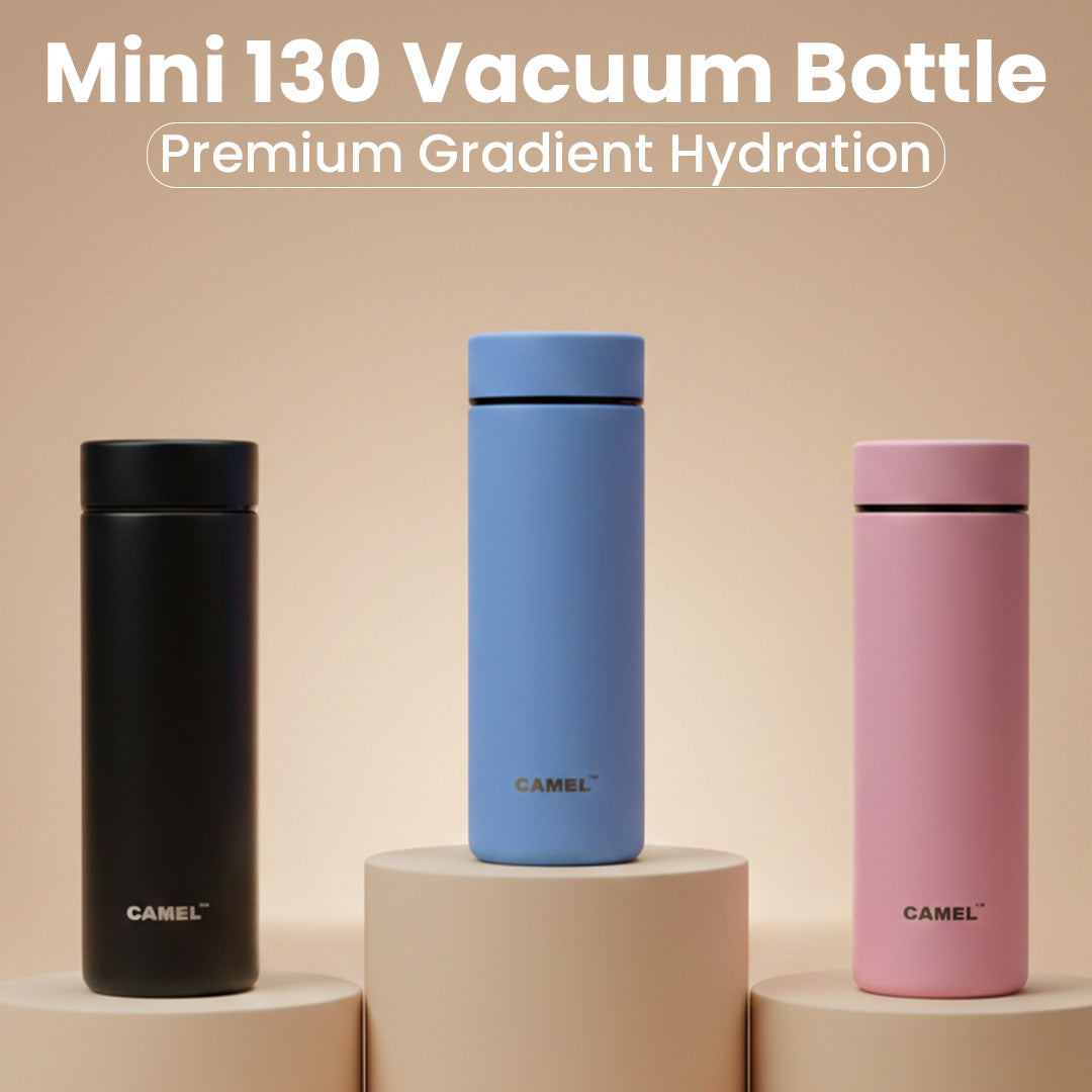MINI 130 VACUUM FLASK - Midnight Black