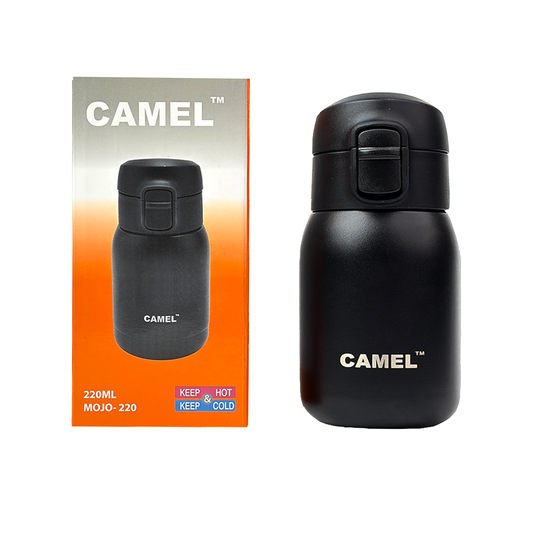 Mojo 220 ML & Mini 130 ML Mini Vacuum Bottle Combo - Black