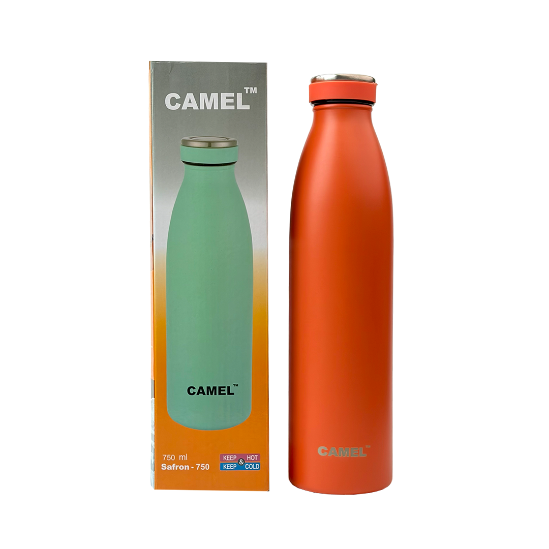 Saffron Vacuum Bottle - Orange