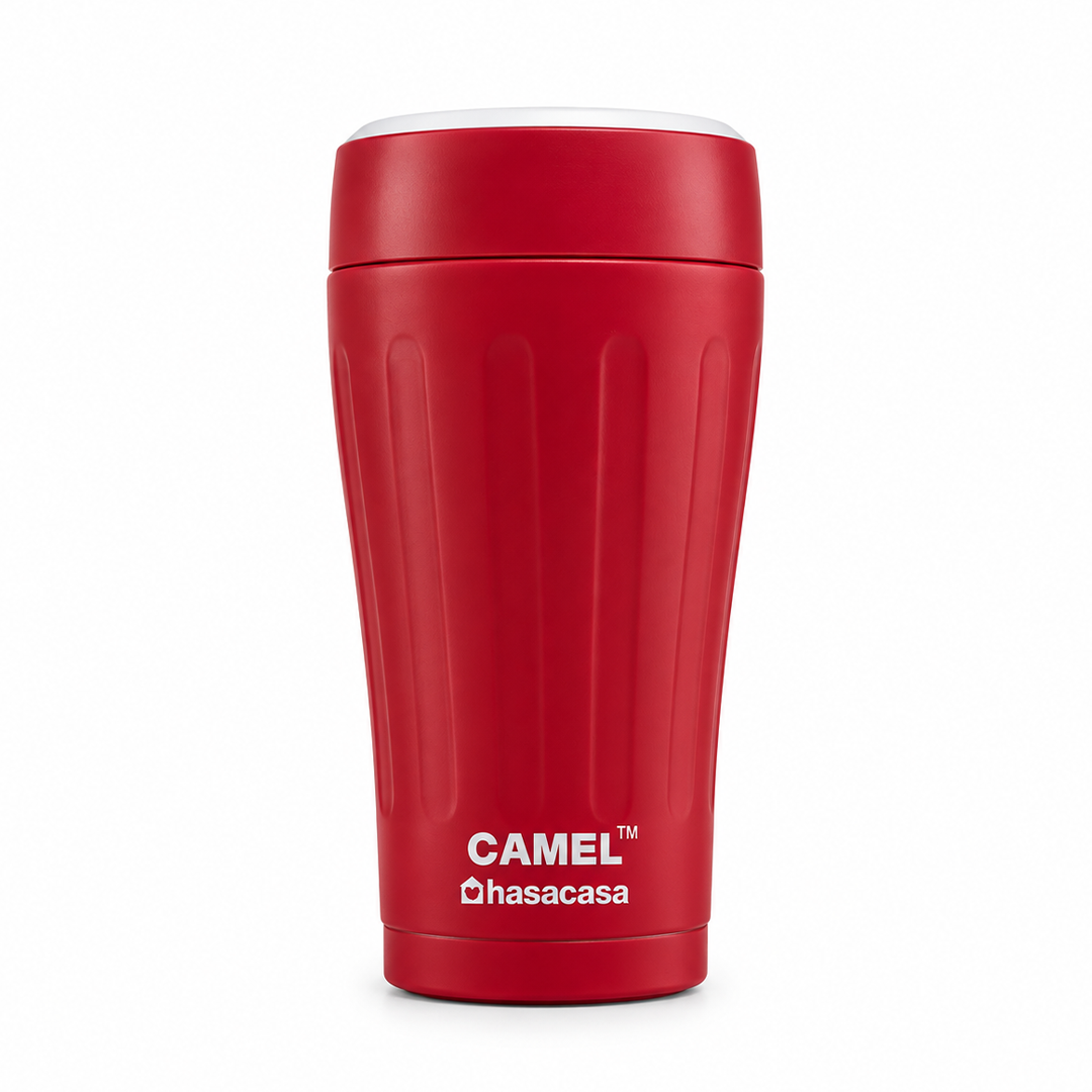 Milo Vacuum Food Jar - Red