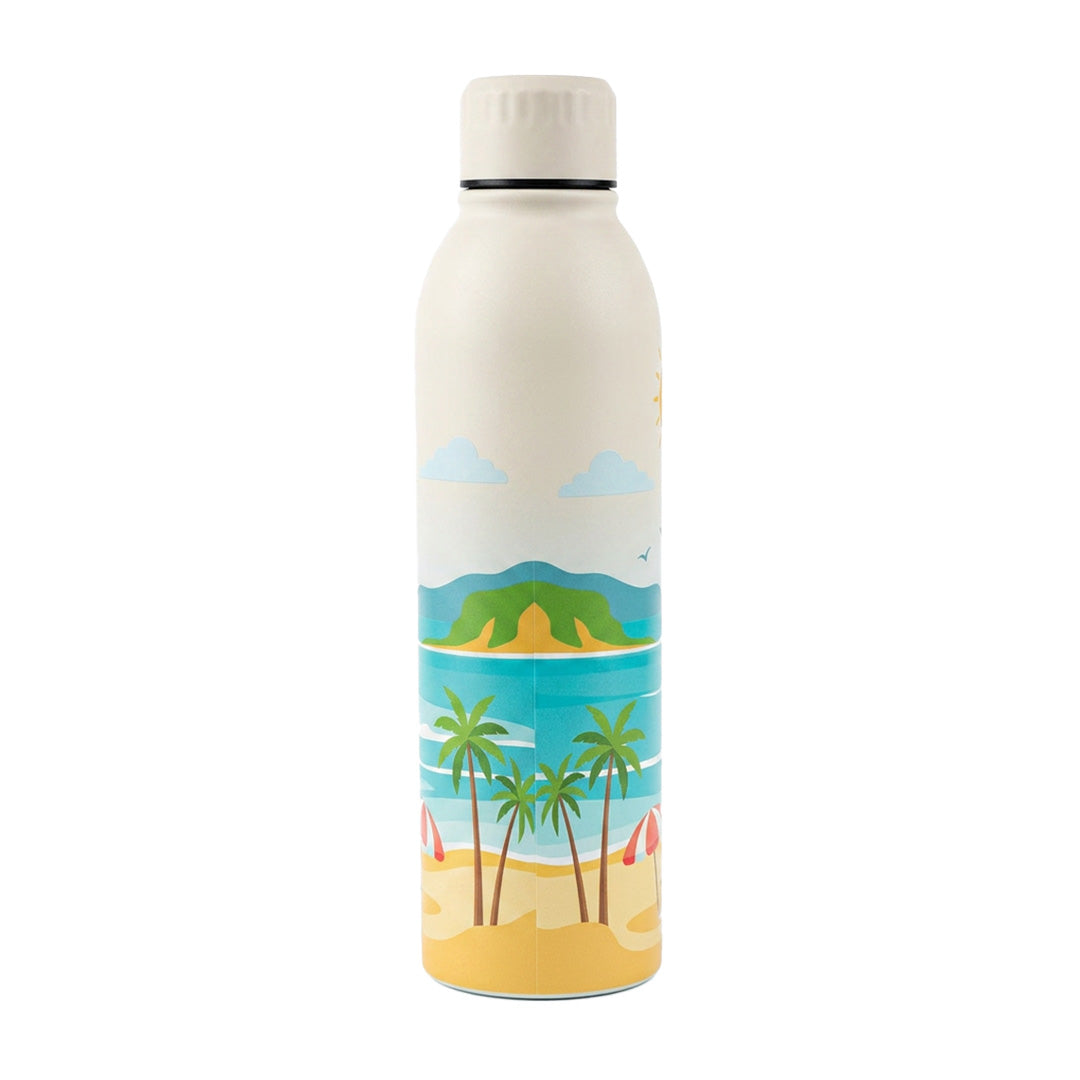 Splash Malibu Beach UV Printed Vacuum Bottle