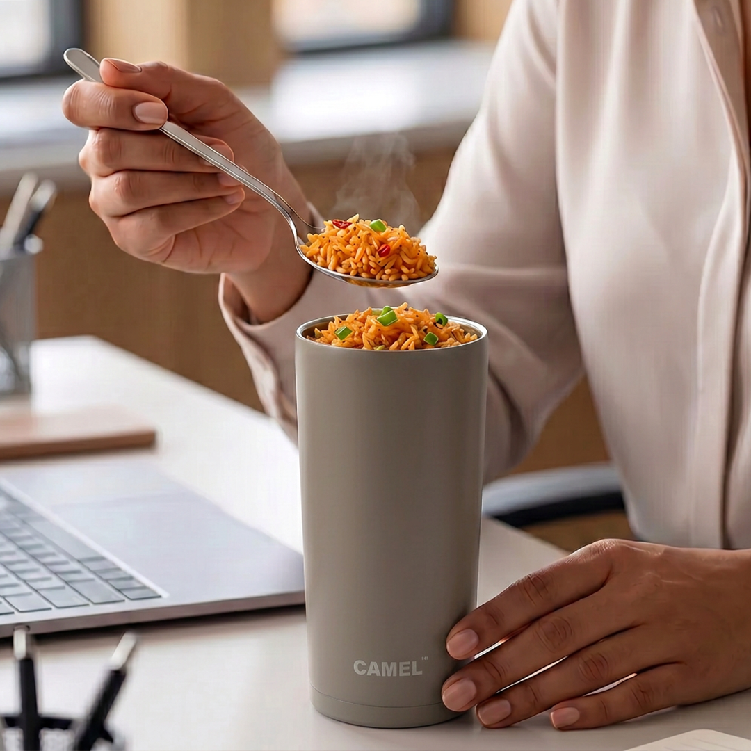 Essentia Vacuum Food Jar - Grey