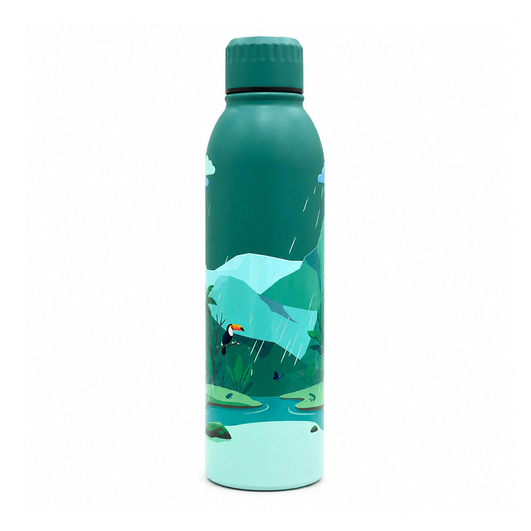 Splash Amazonian Rainforest UV Printed Vacuum Bottle
