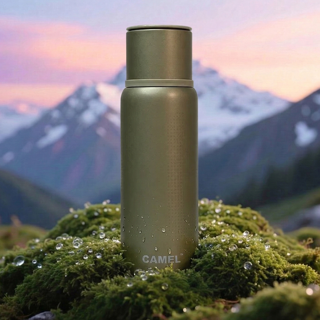 Delight Insulated ThermoFlask Vacuum Thermos - Hot Beverage Upto 12 Hrs