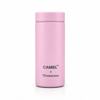 Ample Pocket Size Mini Vacuum Flask - Light Pink