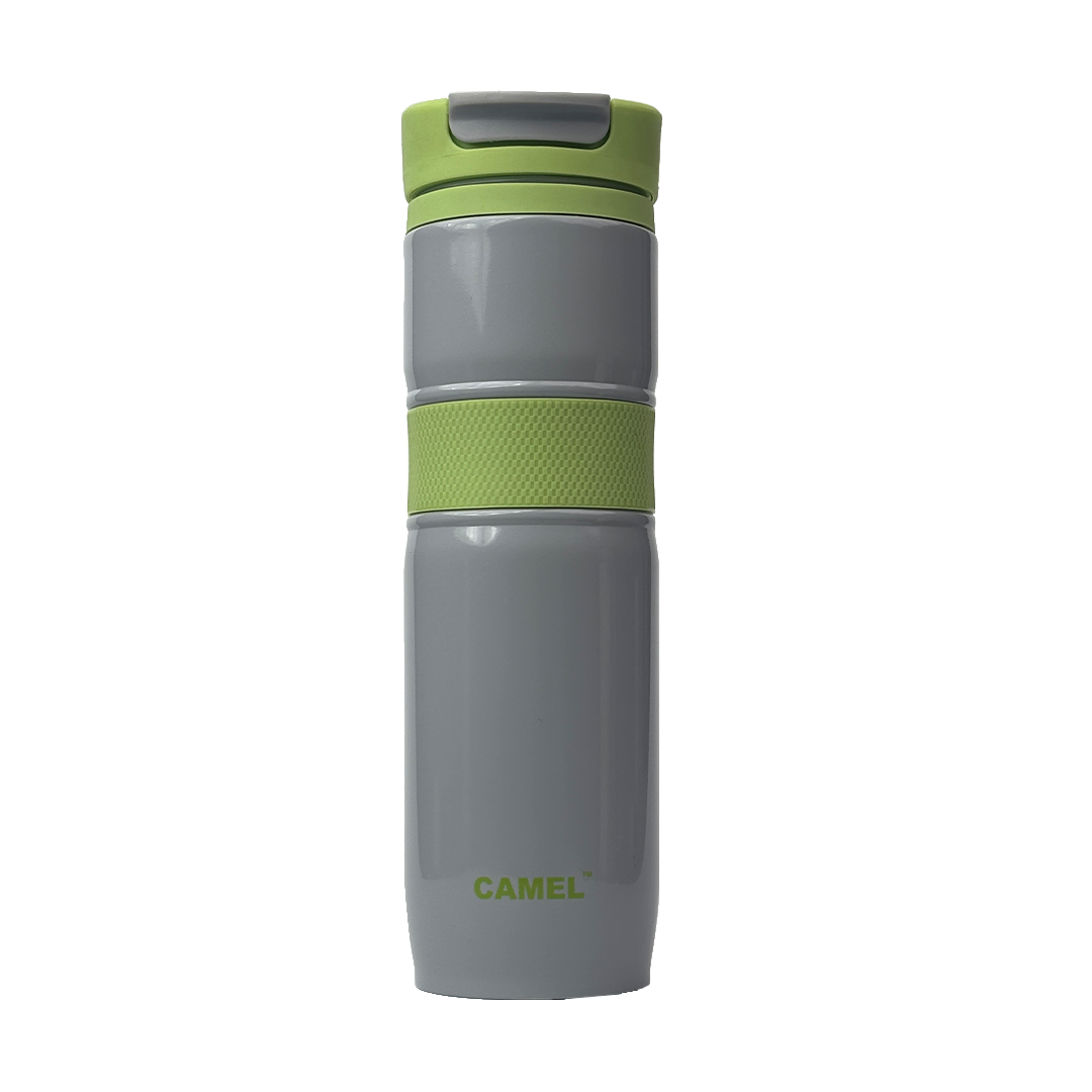 Luxura Sports & Gym Vacuum Insulated Hot & Cold Bottle - Grey