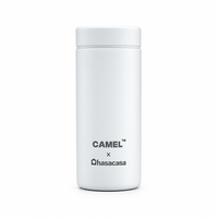 Ample Pocket Size Mini Vacuum Flask - White