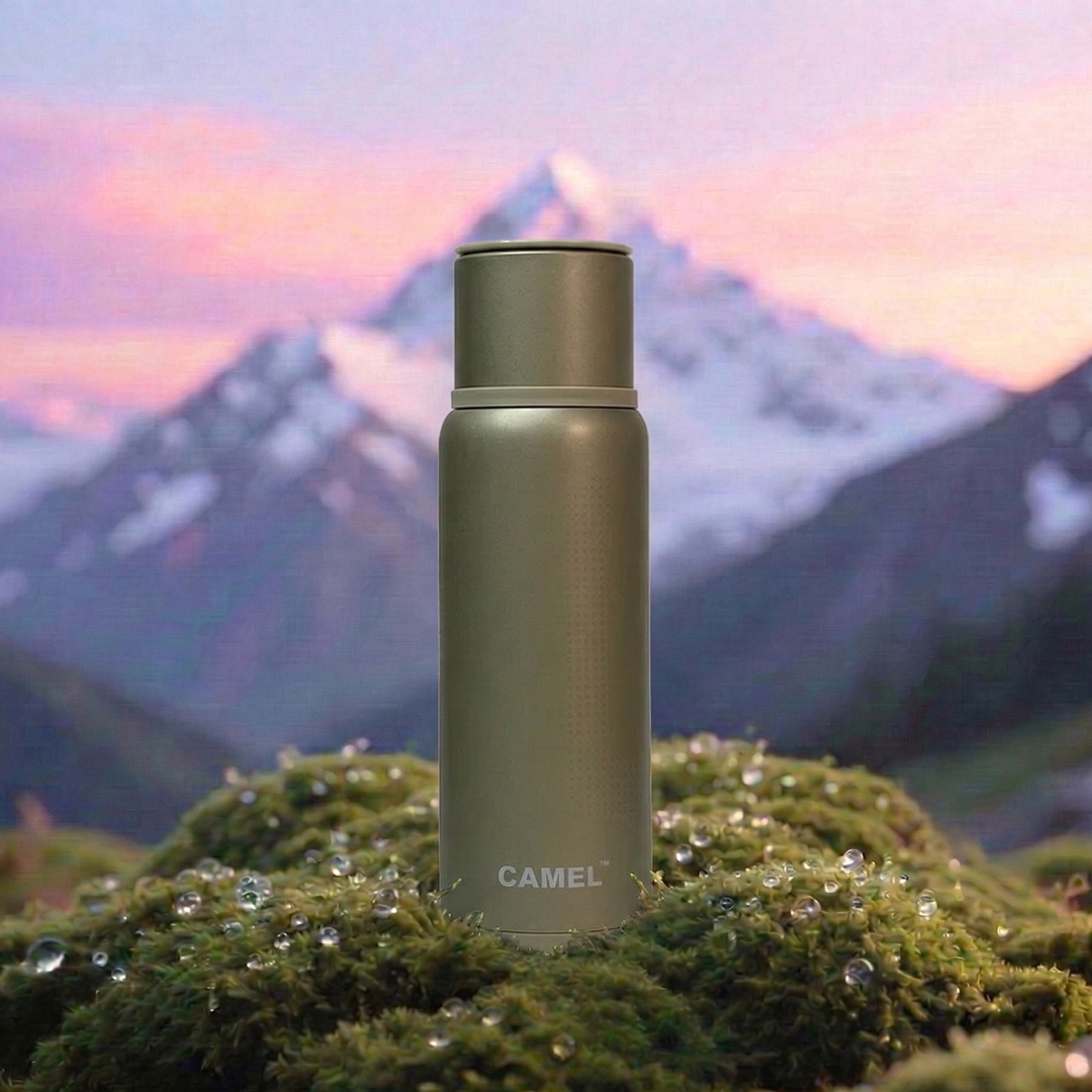 Delight Insulated ThermoFlask Vacuum Thermos - Hot Beverage Upto 12 Hrs