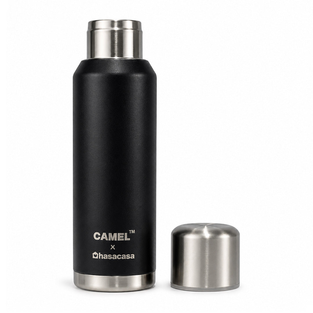 Angel Vacuum Flask – Black
