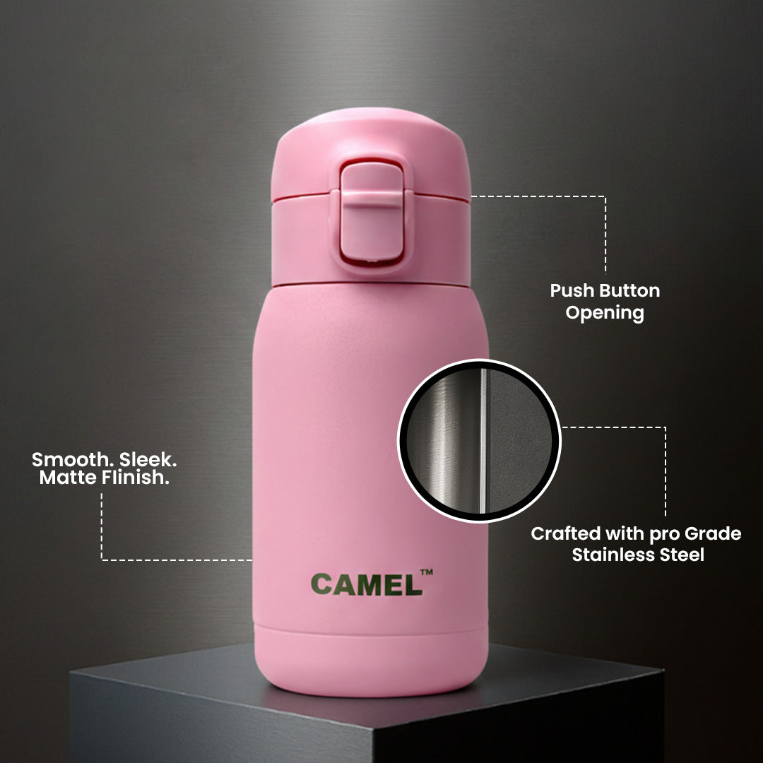 Mojo 260 ML & Mini 130 ML Mini Vacuum Bottle Combo - Pink