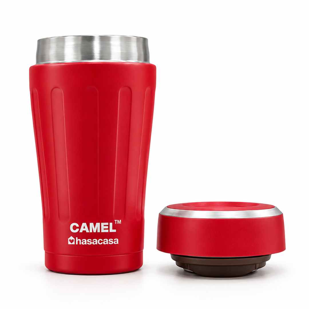 Milo Vacuum Food Jar - Red