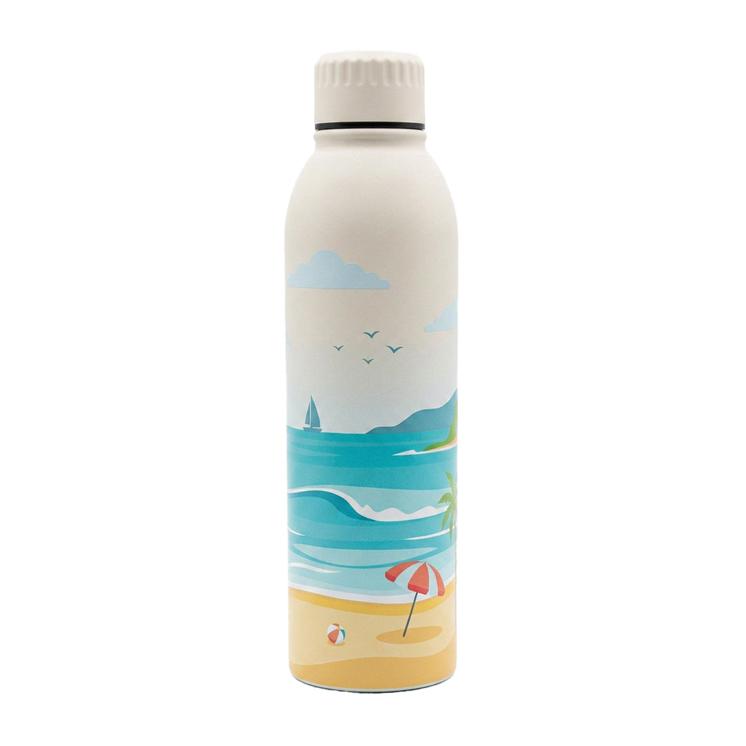 Splash Malibu Beach UV Printed Vacuum Bottle