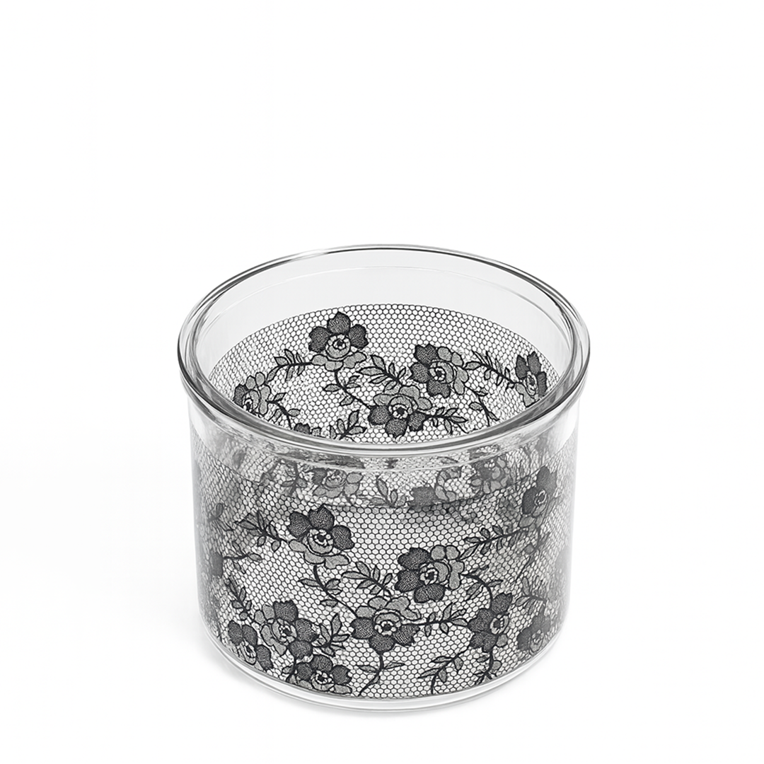 Newport Canister with Airtight Lid x Eva - Black