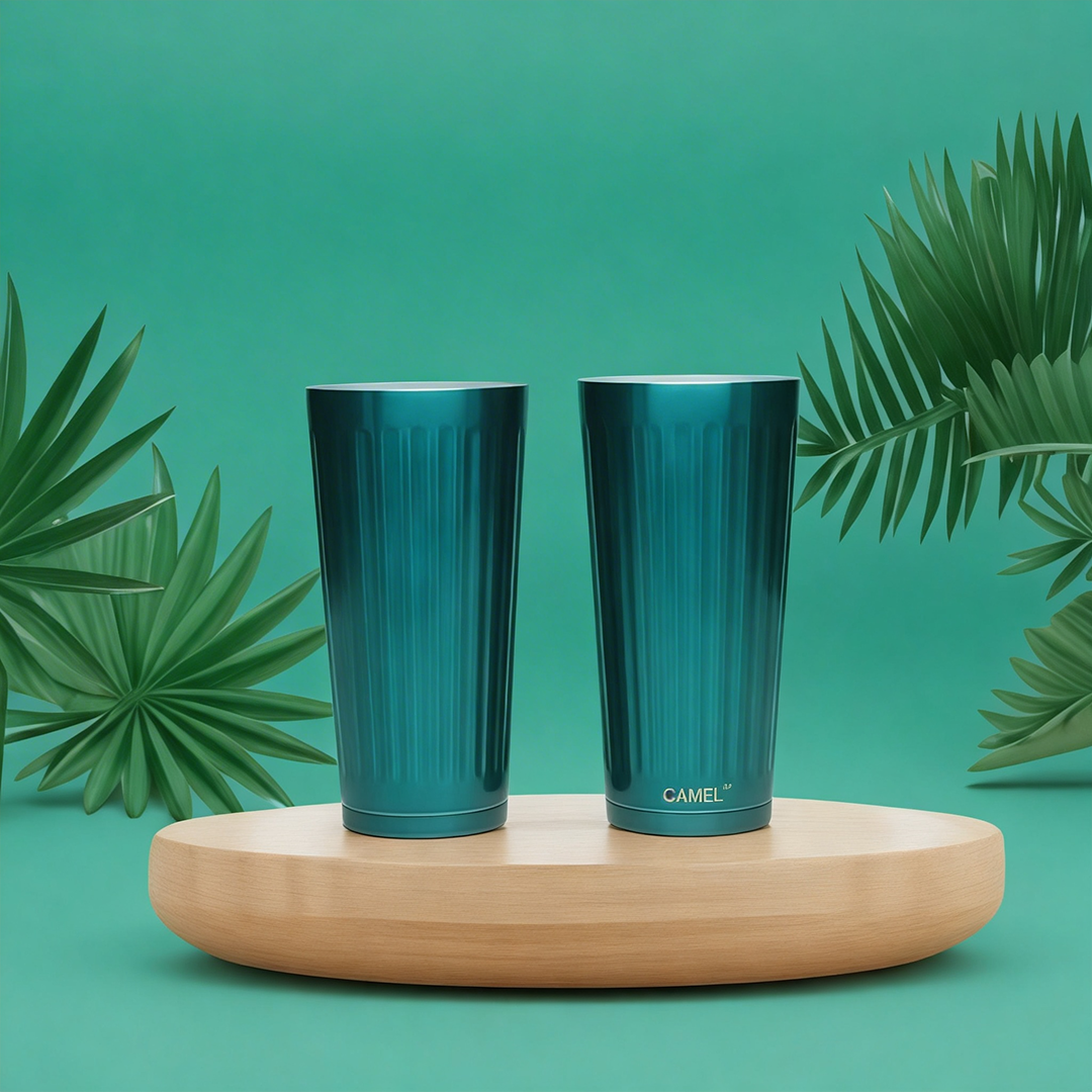 MAGIC GLASS 580 E - SEA GREEN (set of 2)