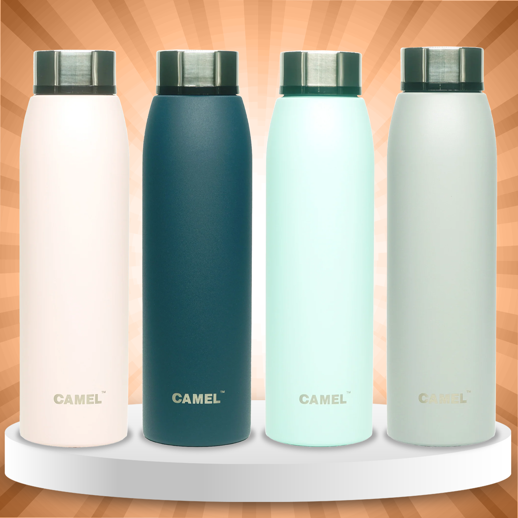 VIBRANT Vacuum Bottle - Set of 4