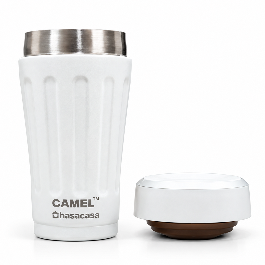 Milo Vacuum Food Jar - White