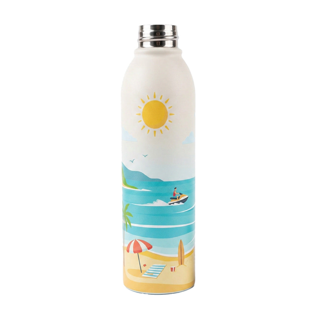 Splash Malibu Beach UV Printed Vacuum Bottle