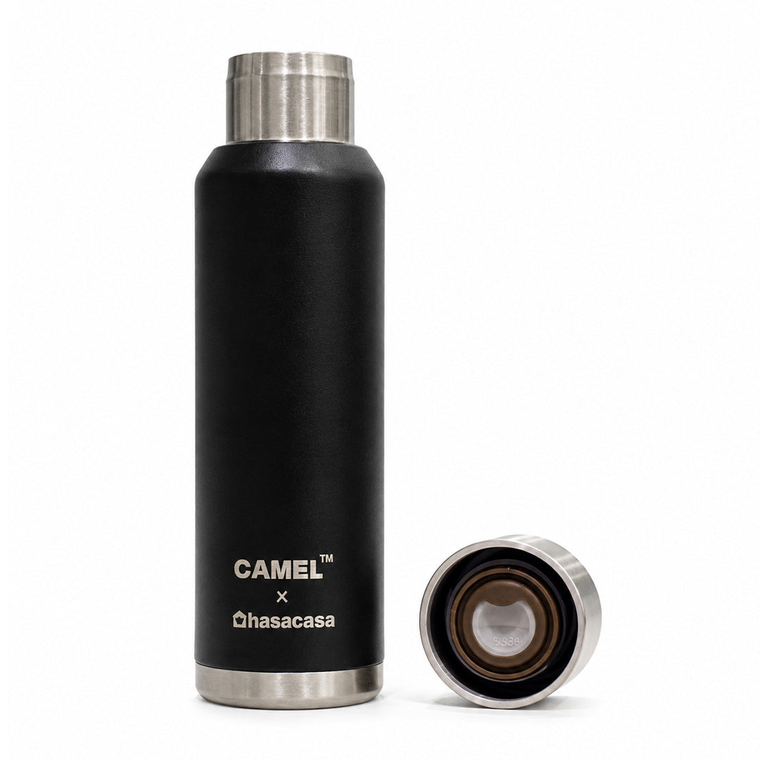Angel Vacuum Flask – Black