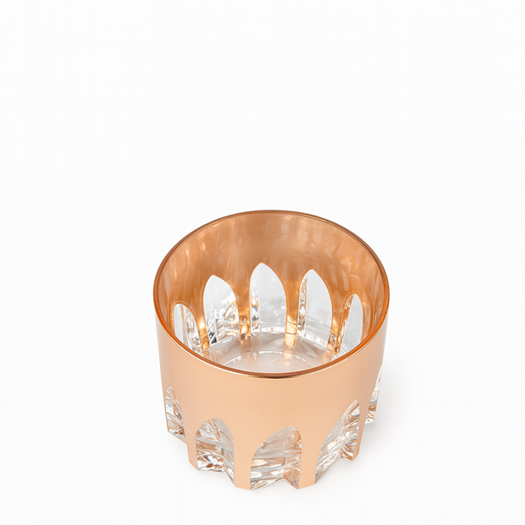 4" Diamond Canister with Airtight Lid x Eva - Rose Gold