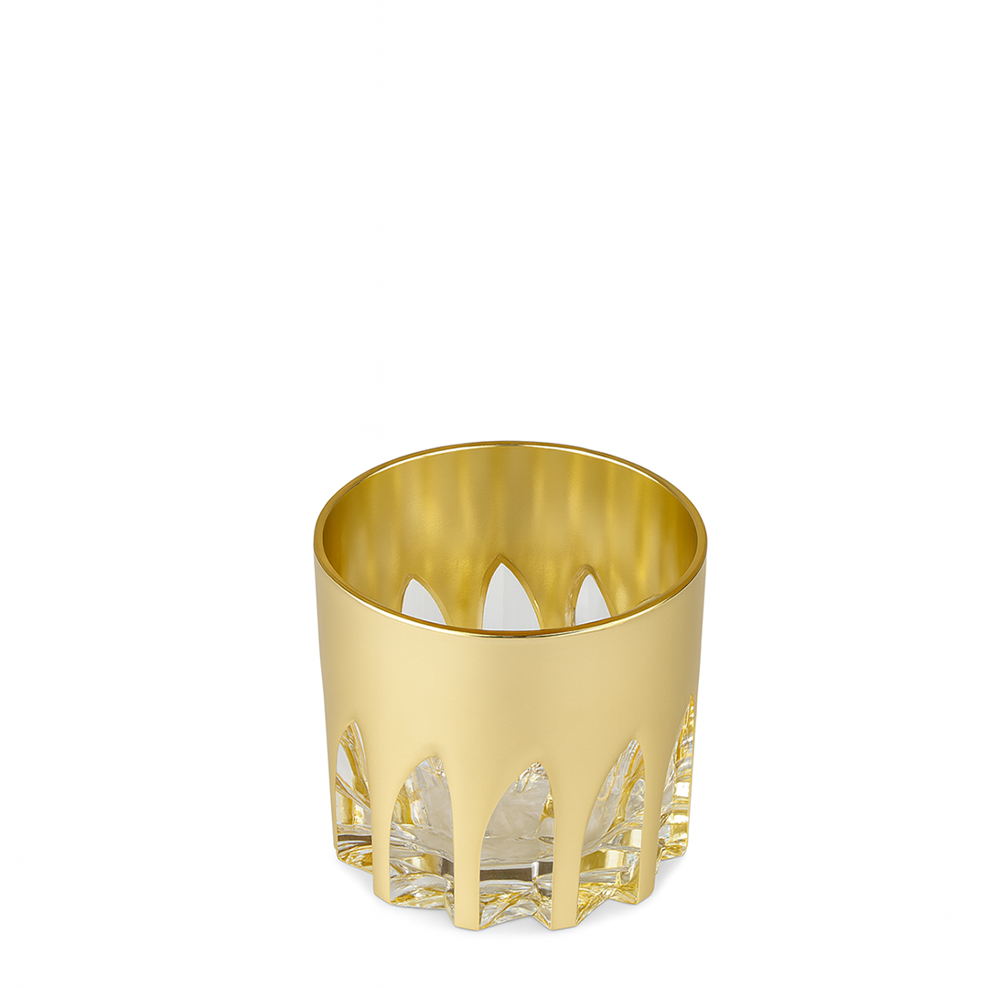 4" Diamond Canister with Airtight Lid x Eva - Golden