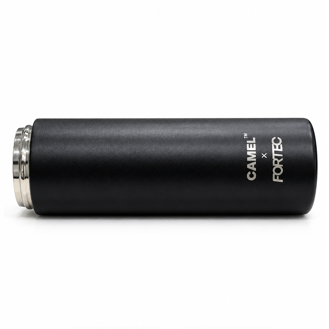 Ample Pocket Size Mini Vacuum Flask - Black