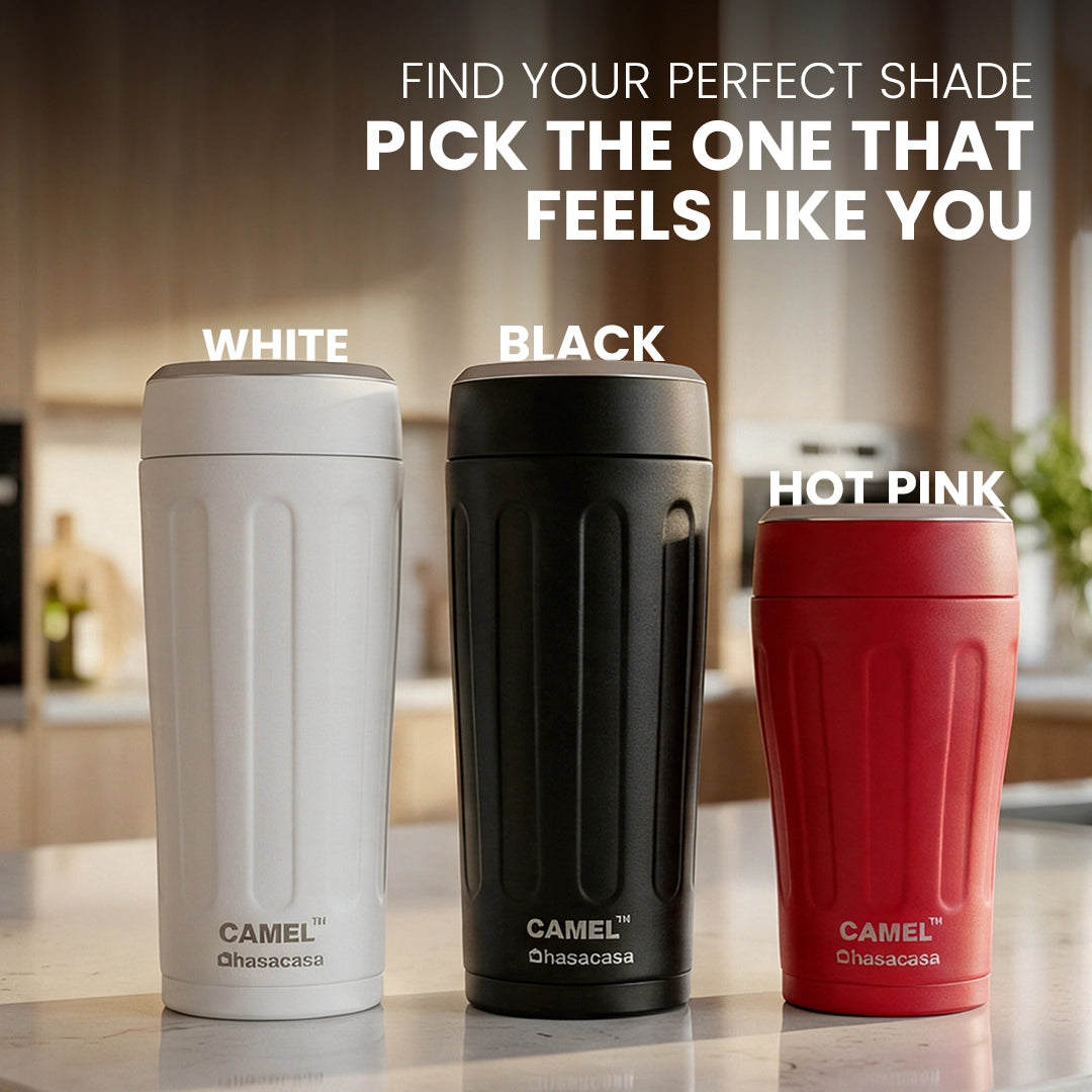 Milo Vacuum Food Jar Combo | 340ml + 340ml | 6 Hours Hot 12 Hours Cold - Set of 2