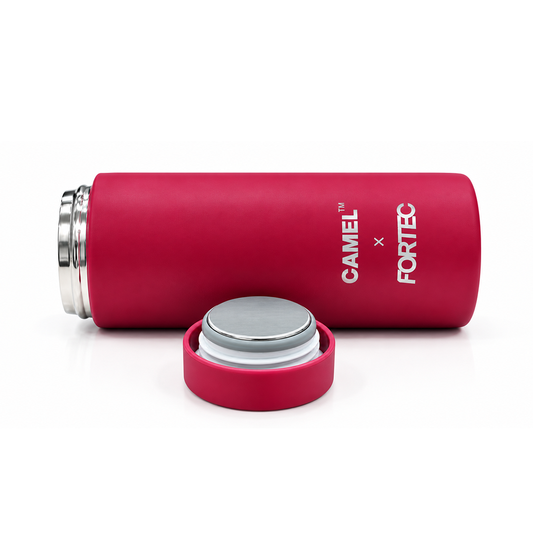 Ample Pocket Size Mini Vacuum Flask - Hot Pink