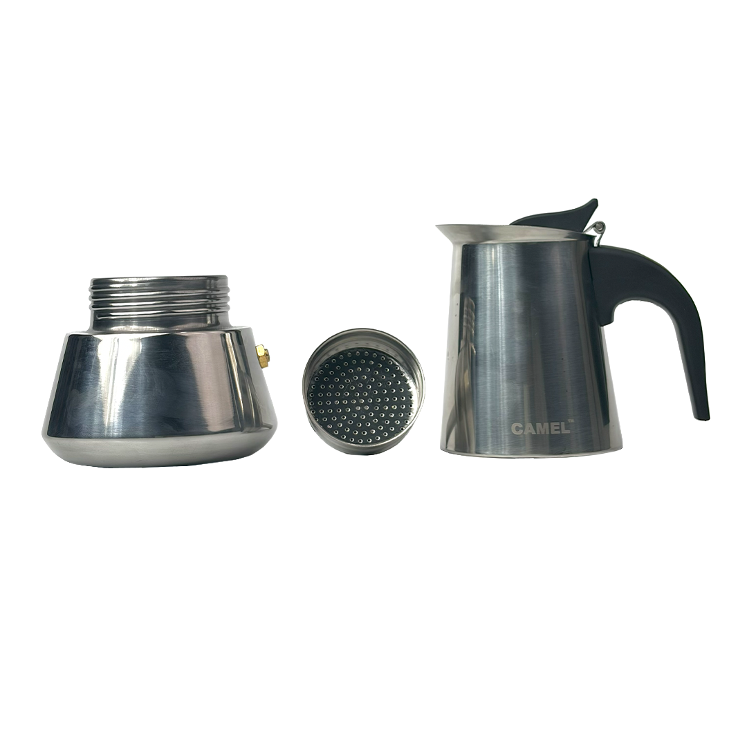 Premium Camel Java Cup Stainless Steel Coffee Maker