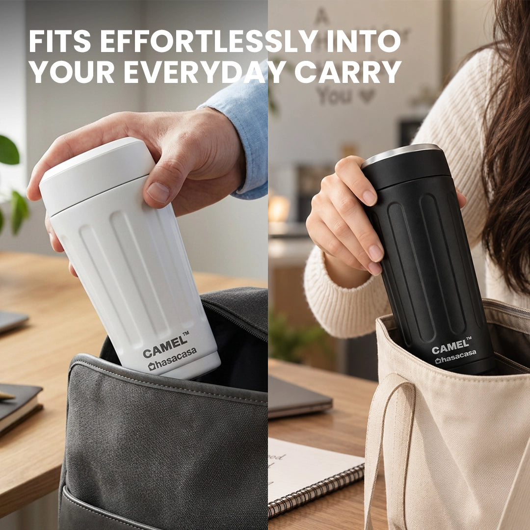 Milo Vacuum Food Jar Combo | 340ml + 340ml | 6 Hours Hot 12 Hours Cold - Set of 2