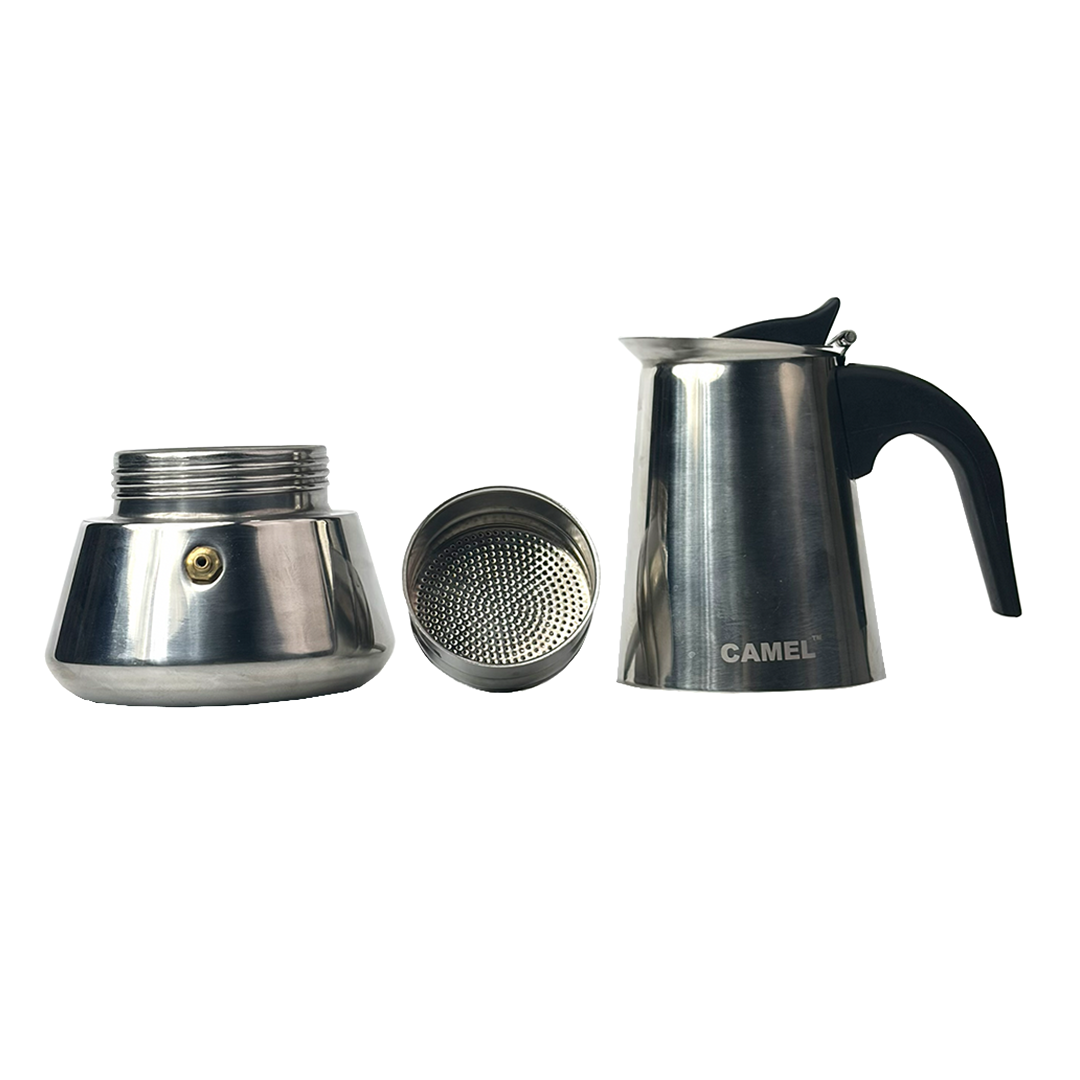 Premium Camel Java Cup Stainless Steel Coffee Maker