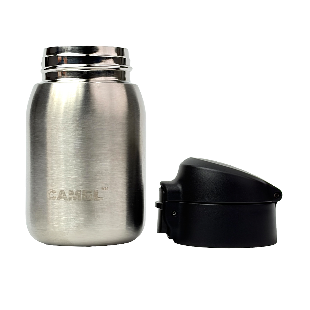 India's Most Smallest - Mojo Hot & Cold 220 ML Mini Vacuum Bottle - Set of 2