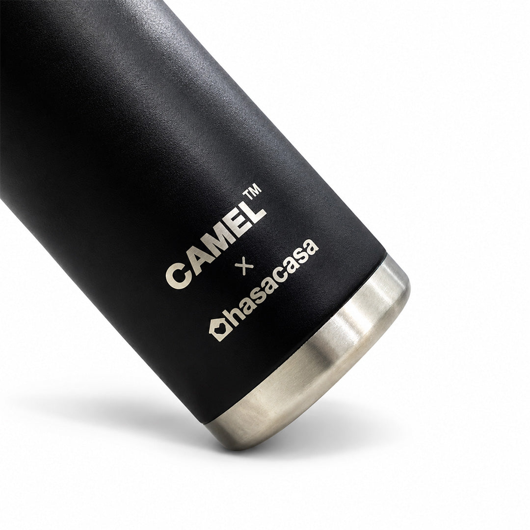 Angel Vacuum Flask – Black